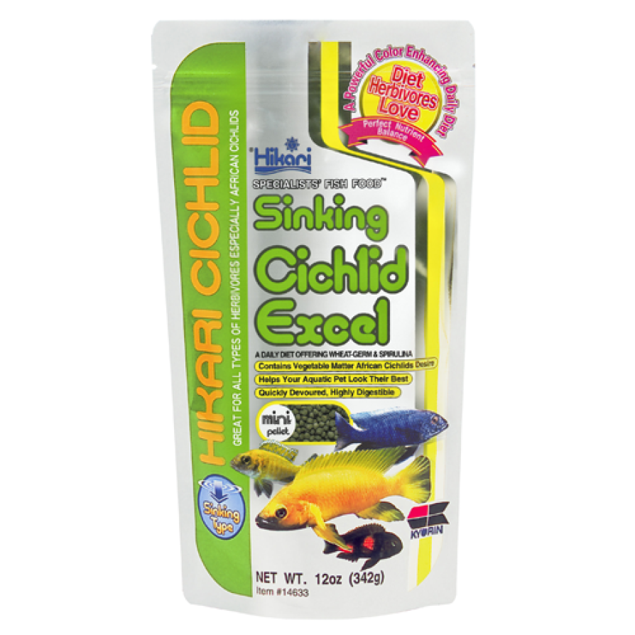 HIKARI SINKING CICHLID EXCEL MINI PELLET 100GR HIKARI