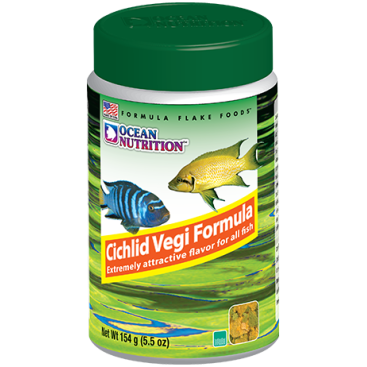 OCEAN NUTRITION Cichlid Vegi Formula Flakes 71gr