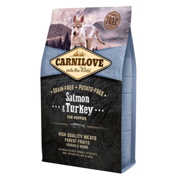 CARNILOVE PUPPIES SALMON 4KG