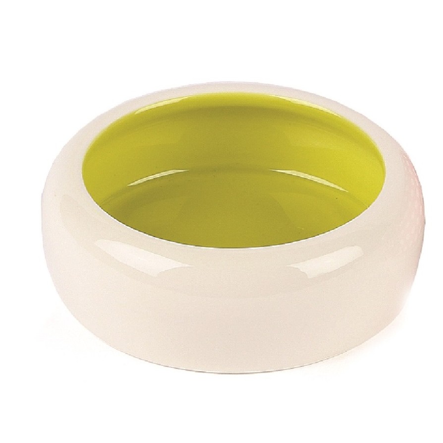 ANTI-SPLASH CERAMIC PET BOWL GREEN ΚΕΡΑΜΙΚΑ
