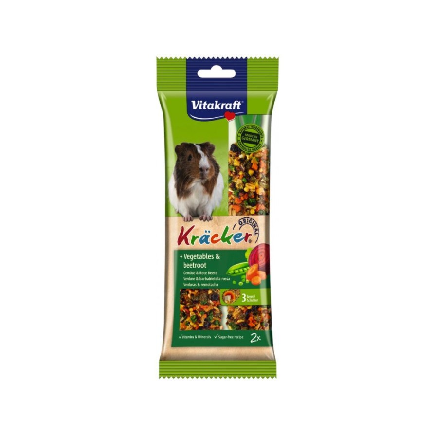 VITAKRAFT Duo Kracker Veget-Beetroot 2pc VITAKRAFT