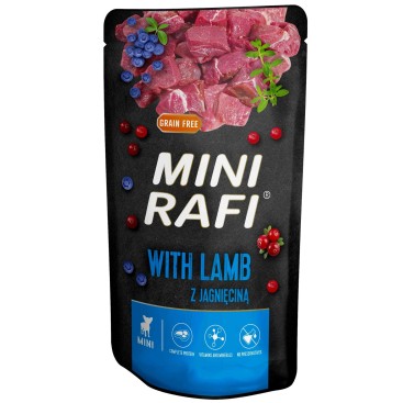 RAFI ADULT DOG MINI ΑΡΝΙ 150gr