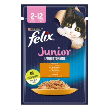 FELIX LeGhiottonerie JUNIOR σε Ζελέ με Κοτόπουλο 85gr