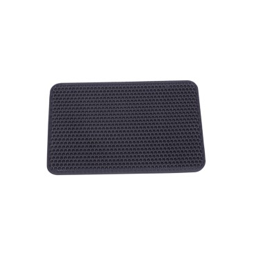 NOBBY ΧΑΛΑΚΙ ΤΟΥΑΛΕΤΑΣ SIEVE MAT ΜΑΥΡΟ 30X45CM