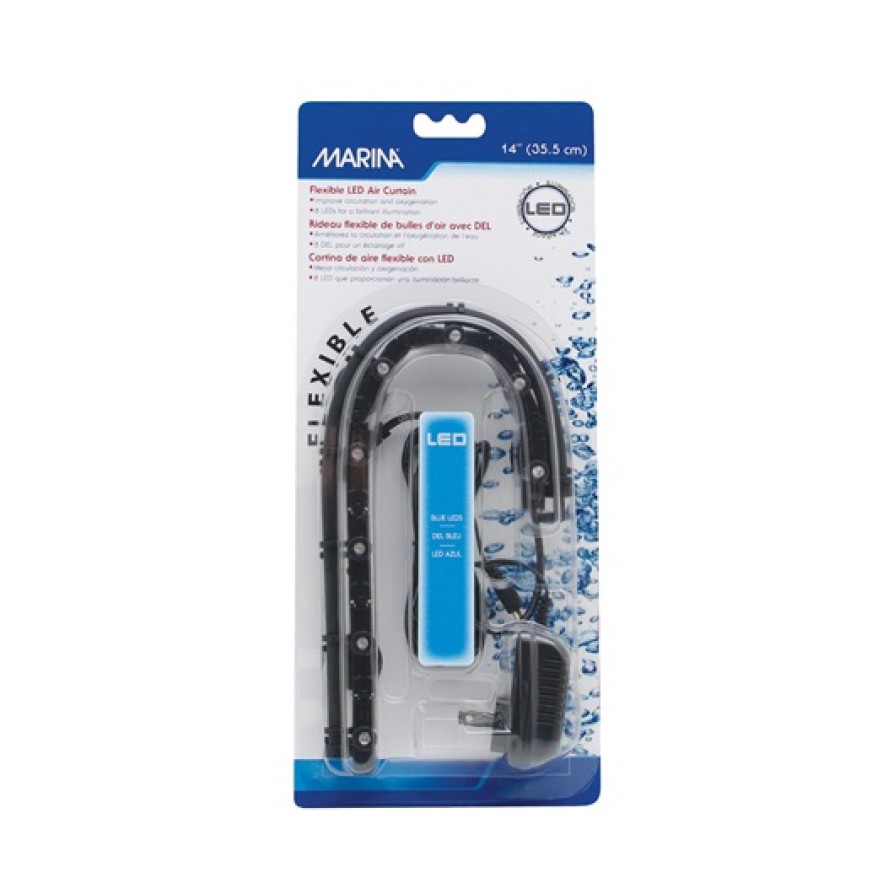 MARINA Flexible Blue LED air curtain.14 MARINA