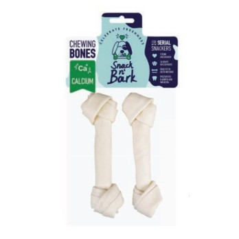Snack n' Bark Κόκκαλο Κόμπος Ασβεστίου 20cm 80gr 2 τμχ
