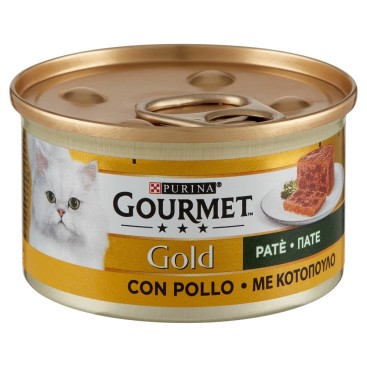 GOURMET GOLD ΠΑΤΕ με Κοτόπουλο 85GR