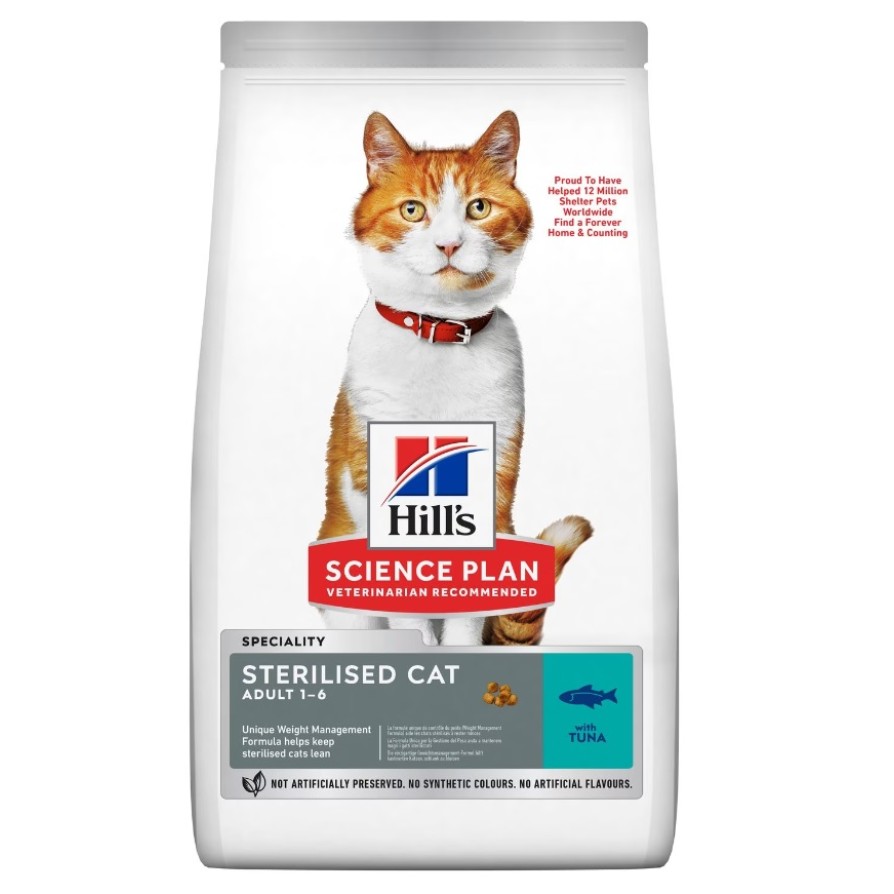 HILL'S SP FELINE YOUNG ADULT STERILISED CAT ΤΟΝΟΣ HILL S