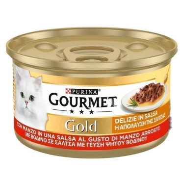 GOURMET GOLD SAUCE DELIGHT με Μοσχάρι 85gr