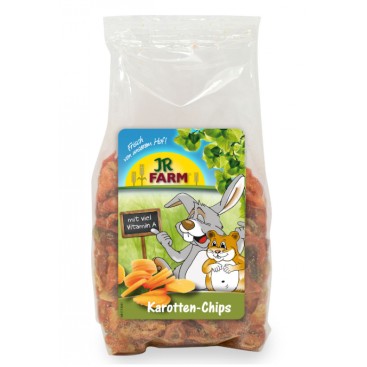 JR FARM CARROT SLICES ΤΣΙΠΣ ΚΑΡΟΤΟΥ ΓΙΑ ΤΡΩΚΤΙΚΑ 125gr
