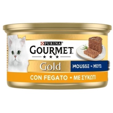 GOURMET GOLD MOUSSE με Συκώτι 85gr