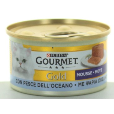 GOURMET GOLD MOUSSE με Ψάρια Ωκεανού 85gr
