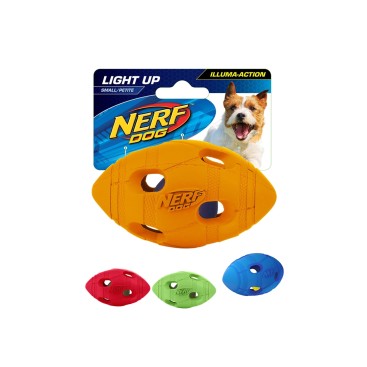 NERF LED BASH FOOTBALL SMALL GREEN/ORANGE