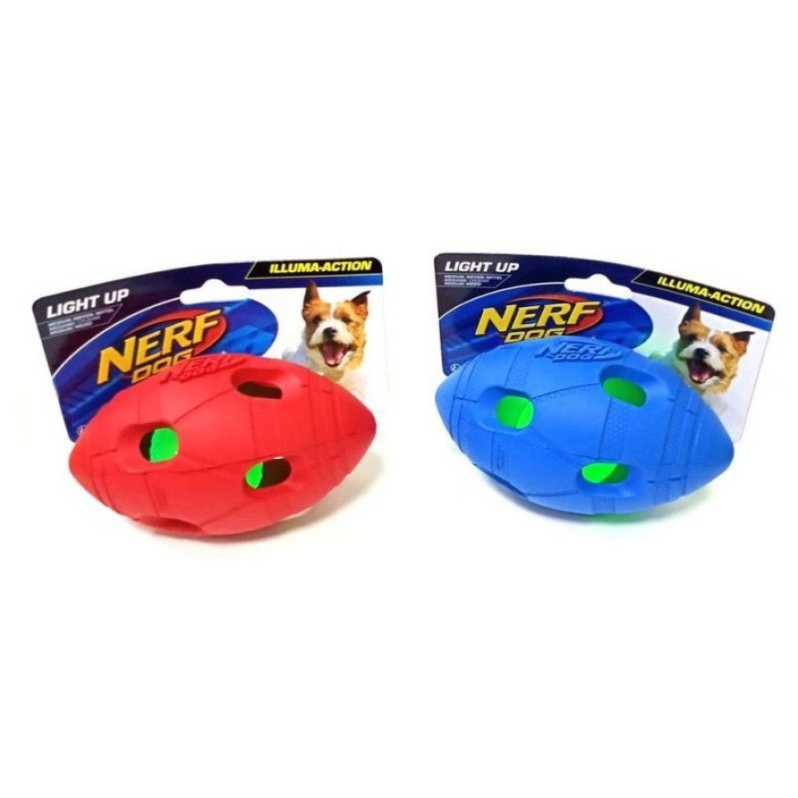 NERF LED BASH FOOTBALL MEDIUM BLUE/RED NERF
