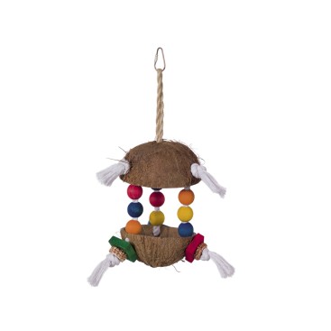 NOBBY Παιχνίδι Πτηνών coconut Ø 15cm, 34cm