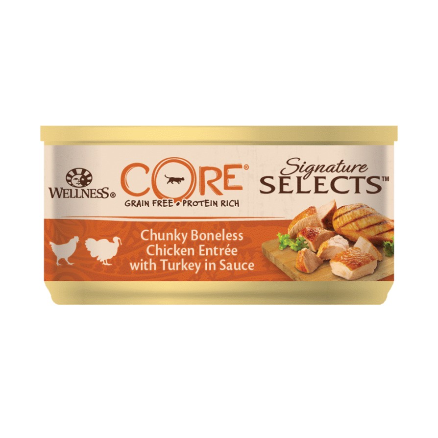 CORE WC Chunky Centers Chicken & Turkey in sauce 79gr. CORE