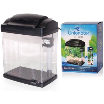 HAILEA AQUARIUM MINI BLACK 20x12x28.5cm 4,8LT