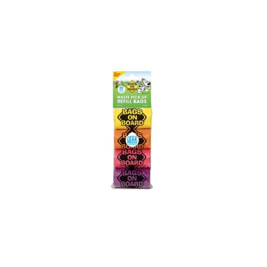 BOB RAINBOW POOP BAGS 4ROLLS x 15BAGS ΑΞΕΣΟΥΑΡ