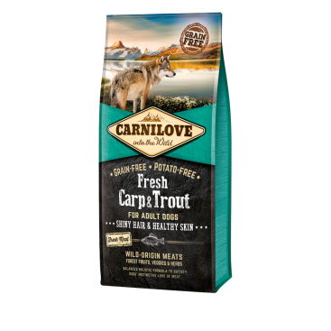 CARNILOVE FRESH ADULT CARP & TROUT 1,5KG