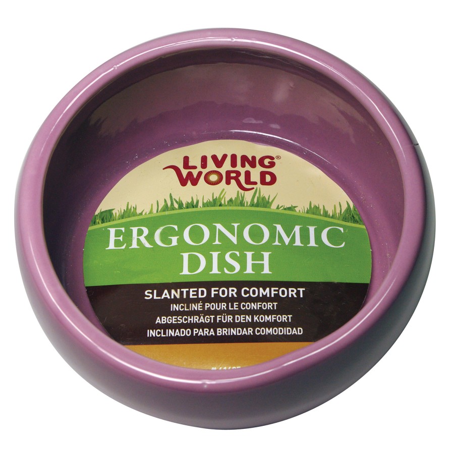 LW Ergonomic Dish pink small 