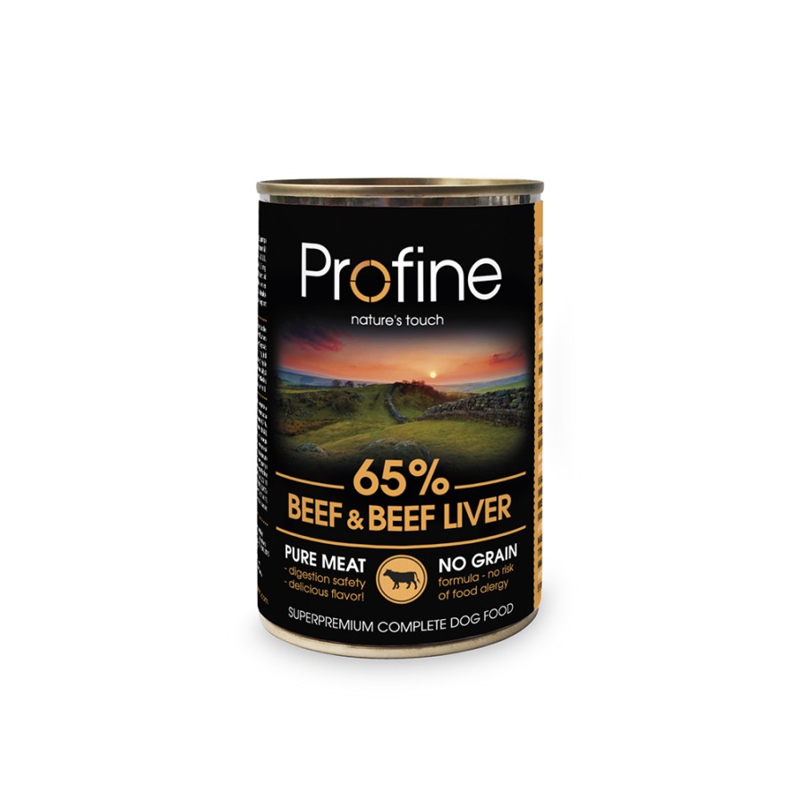 PROFINE ΚΟΝΣΕΡΒΑ BEEF/LIVER/POTATO 400GR PROFINE