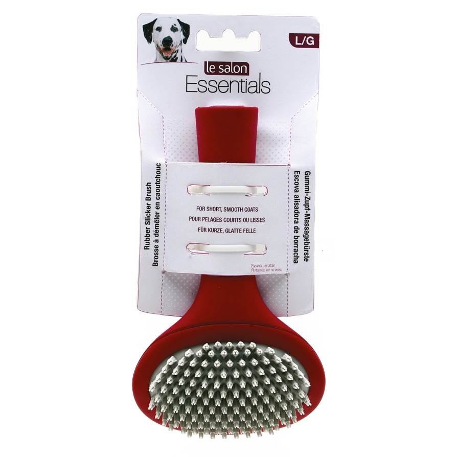 LE SALON ESSENTIALS RUBBER SLICKER BRUSH LARGE ΆΛΛΕΣ