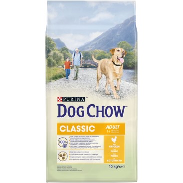 DOG CHOW CLASSIC ADULT με Κοτόπουλο 10KG