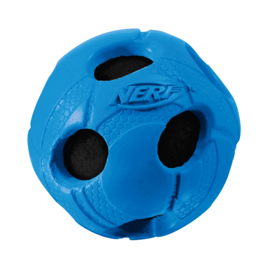 NR WR BASH TENNIS BALL XS RED/BLUE NERF