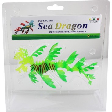 AQUARIUM ORNAMENT SILICON SEA DRAGON SMALL