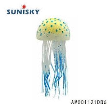 AQUARIUM ORNAMENT SILICON AURELIA AURITA LARGE