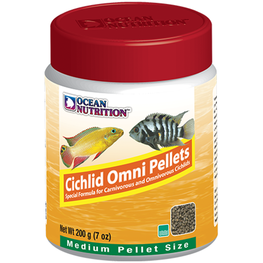 CICHLID OMNI PELLET SMALL 200GR OCEAN NUTRITION