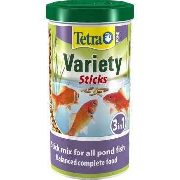 TETRA POND VARIETY STICKS 1L/150gr