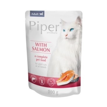 PIPER CAT ADULT ΣΟΛΟΜΟΣ POUCH 100gr