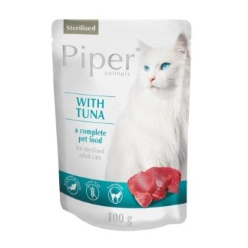 PIPER CAT ADULT STERILISED ΤΟΝΟΣ POUCH 100gr