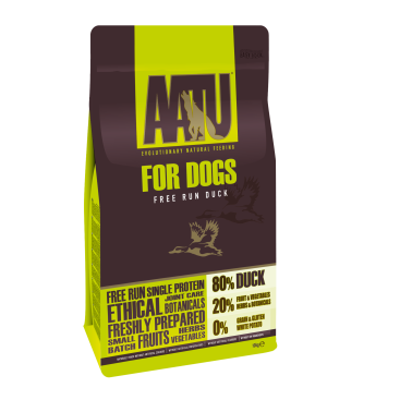 AATU GRAIN FREE DOG ADULT DUCK 10KG