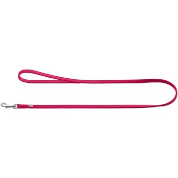 HUNTER LEASH NAPPA PETIT NICKEL PLATED PINK 140CM