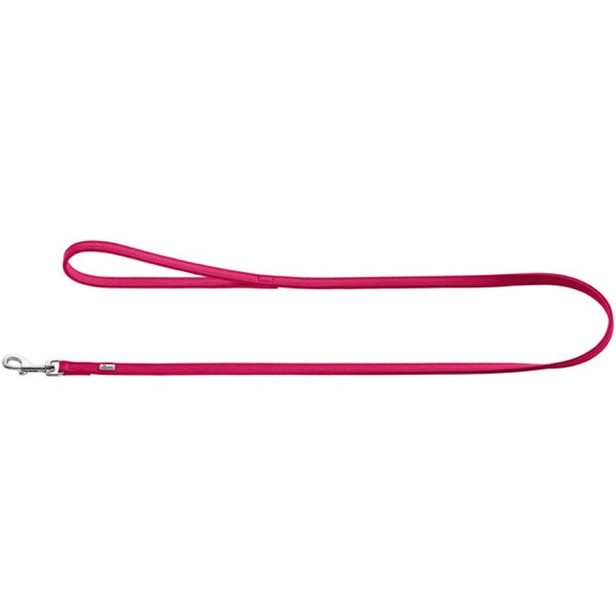 HUNTER LEASH NAPPA PETIT NICKEL PLATED 140CM HUNTER