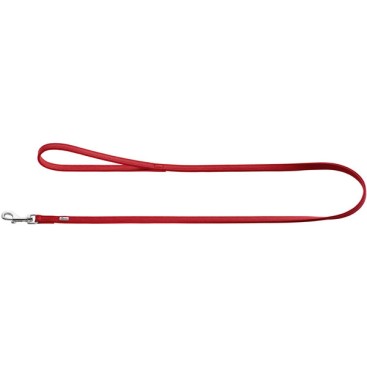 HUNTER LEASH NAPPA PETIT RED 11MM 110CM