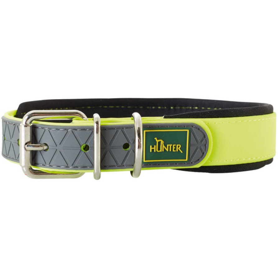 HUNTER COLLAR CONVIENIENCE COMFORT NEON YELLOW 42-50CM HUNTER