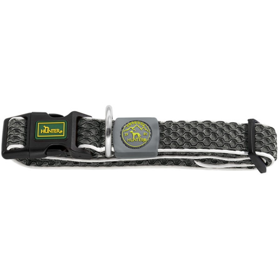 HUNTER COLLAR HILO VARIO BASIC MESH ANTHRACITE MEDIUM 33-50CM HUNTER