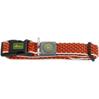 HUNTER COLLAR HILO VARIO BASIC MESH ORANGE MEDIUM 33-50CM