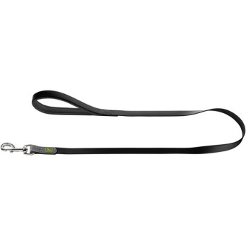 HUNTER LEASH CONVENIENCE NEON BLACK 15MM 120CM