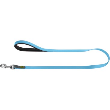 HUNTER LEASH CONVENIENCE NEON TURQUOISE 20MM 120CM
