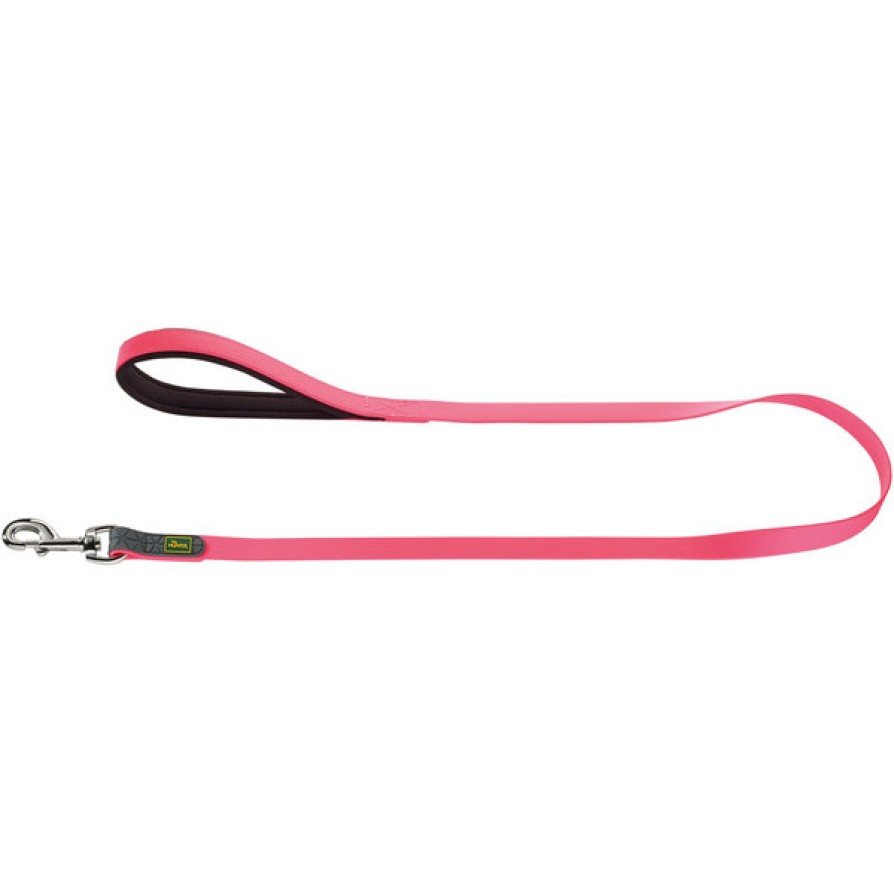 HUNTER LEASH CONVENIENCE NEON PINK 15MM 120CM HUNTER