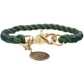 HUNTER COLLAR LIST OLIVE 45CM