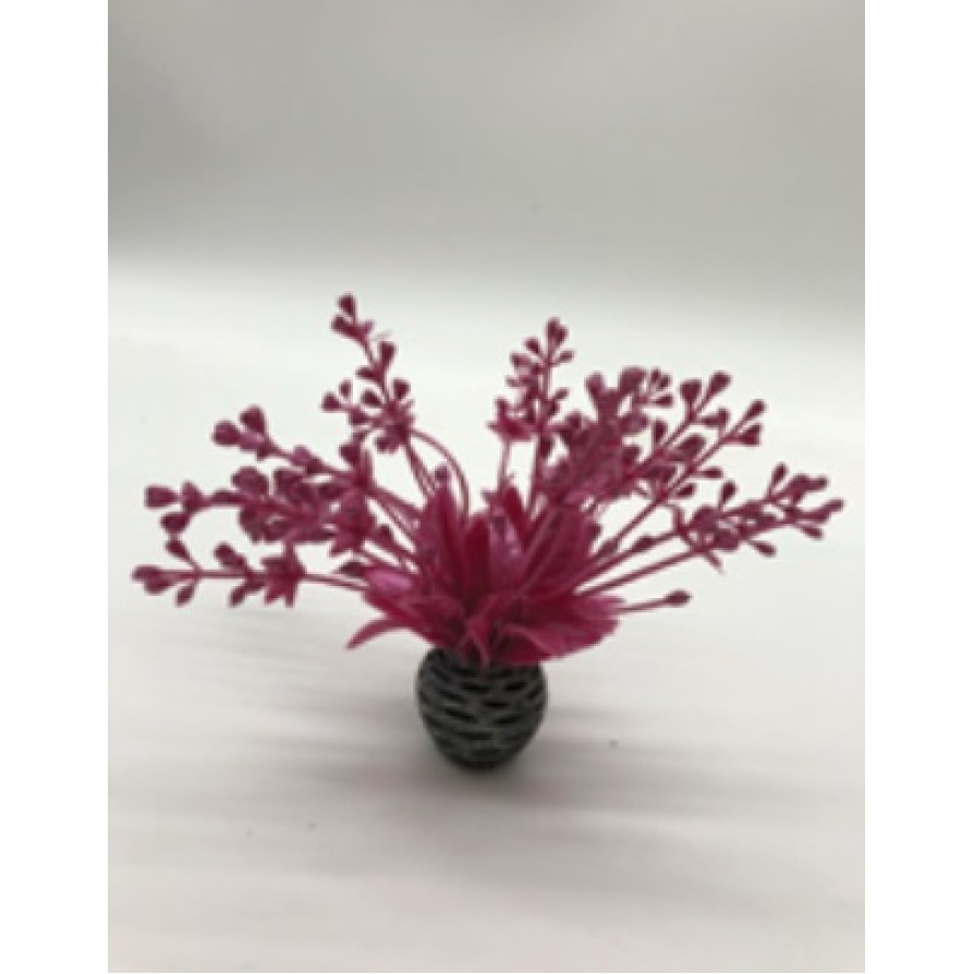 ΔΙΑΚΟΣΜΗΤΙΚΑ ΦΥΤΑ ΕΝΥΔΡΕΙΟΥ ΡΟΖ AQUARISTIC 10CM ΔΙΑΚΟΣΜΗΣΗ