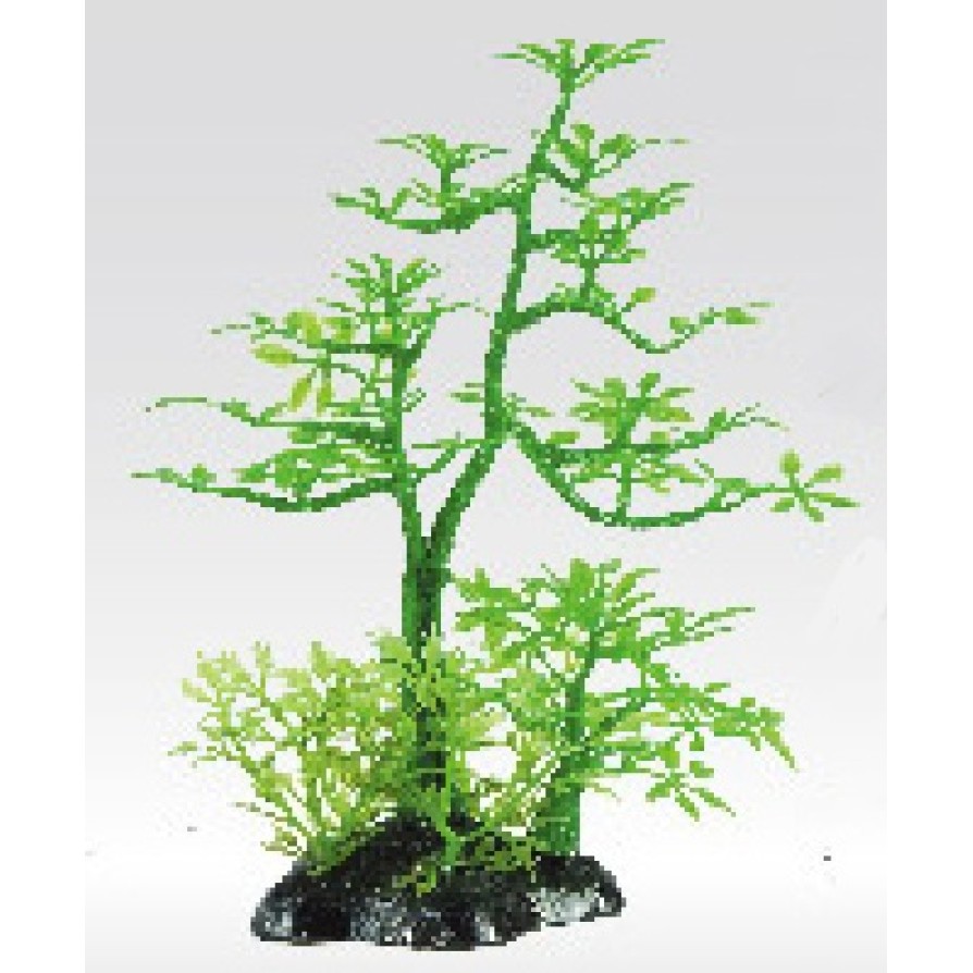 ΔΙΑΚΟΣΜΗΤΙΚΑ ΦΥΤΑ ΕΝΥΔΡΕΙΟΥ ΠΡΑΣΙΝΟ AQUARISTIC 15CM AQUARISTIC