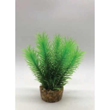 ΔΙΑΚΟΣΜΗΤΙΚΑ ΦΥΤΑ ΕΝΥΔΡΕΙΟΥ ΠΡΑΣΙΝΟ AQUARISTIC 15CM