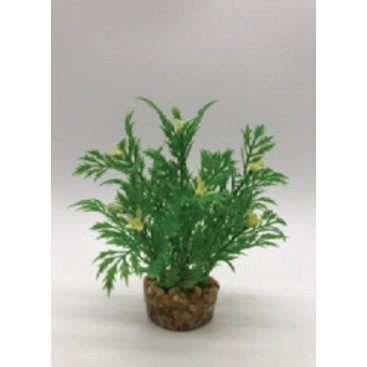 ΔΙΑΚΟΣΜΗΤΙΚΑ ΦΥΤΑ ΕΝΥΔΡΕΙΟΥ ΠΡΑΣΙΝΟ ΚΙΤΡΙΝΟ AQUARISTIC 15CM