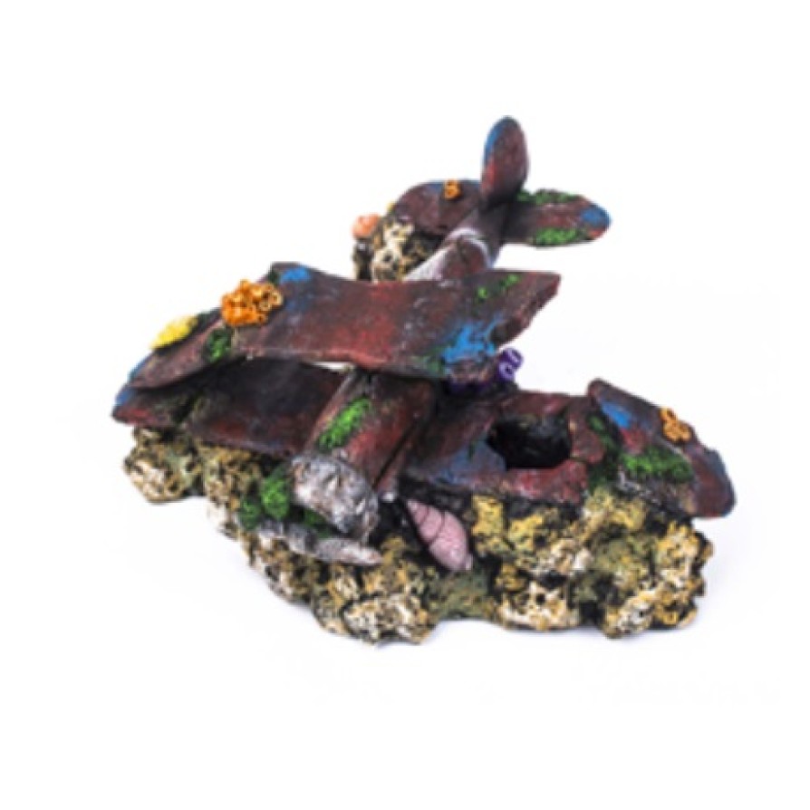 ΔΙΑΚΟΣΜΗΤΙΚΟ ΕΝΥΔΡΕΙΟΥ ΒΡΑΧΟΣ ΑΕΡΟΠΛΑΝΟ AQUARISTIC AQUARISTIC